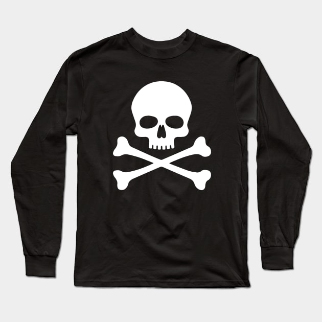 skull Long Sleeve T-Shirt by ElijahBarns